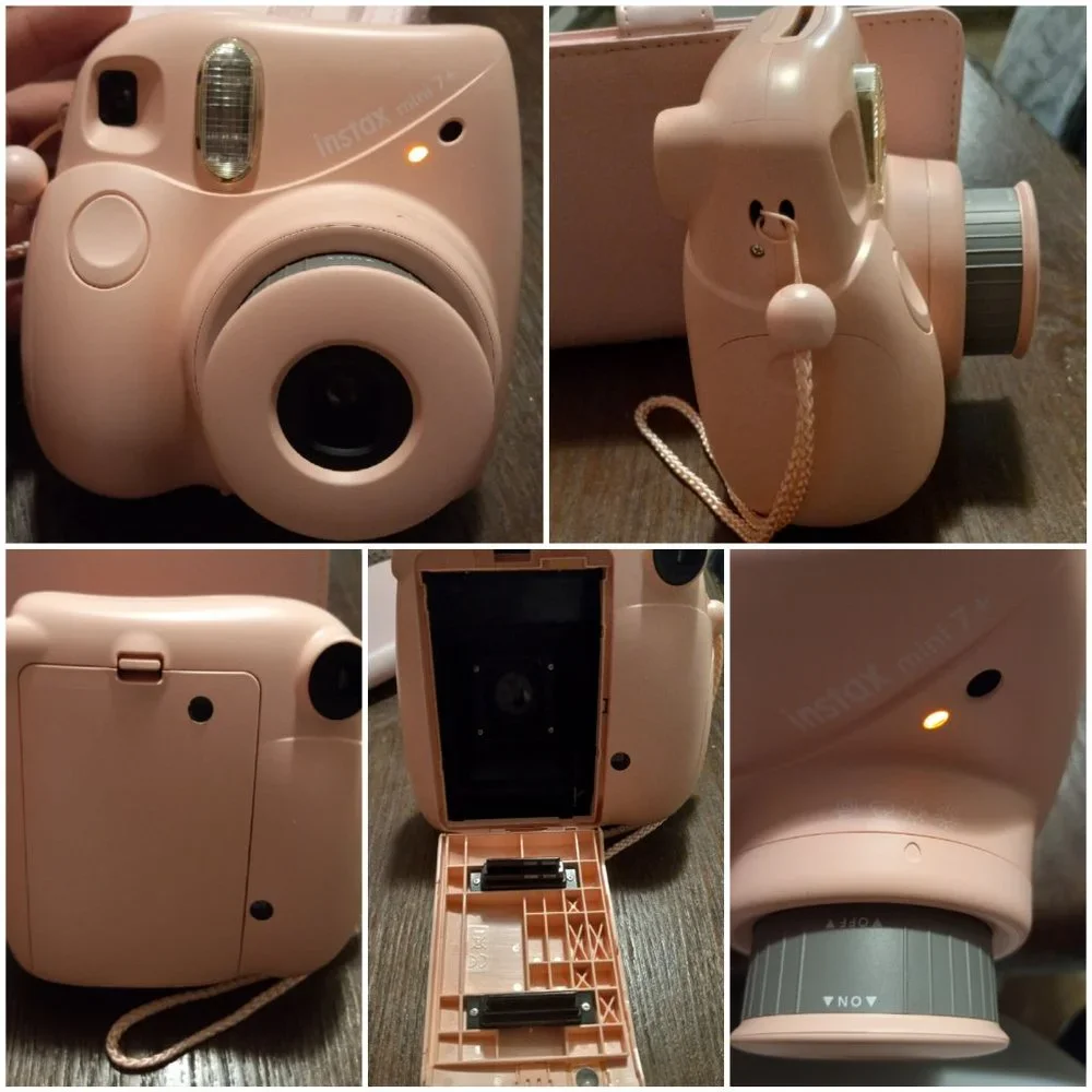 Fujifilm Instax Mini 7 Camrea with photo album, case